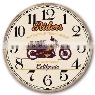 Round Wall Clock Cheap Wall Clock Special Dial Design