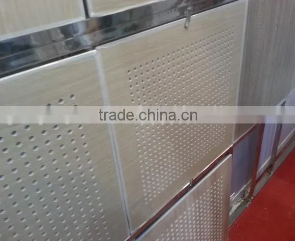 New Design Perforated Pvc Plasterboard / Perforated Pvc Plasterboard Ceiling / Perforated Pvc Plasterboard Tile