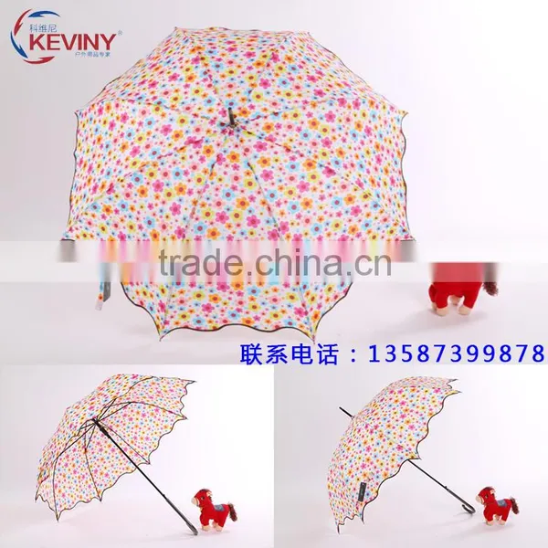 Straight Umbrella Auto Open Unique Design Made by Chinese Umbrella Manufacturer Rain Umbrella photo-2
