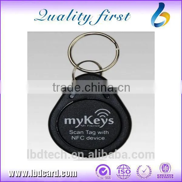 Hot Sale Cheap Price T5577 Keychain With Logo RFID Keychain Laser Engravable Keychains Supplier photo-3