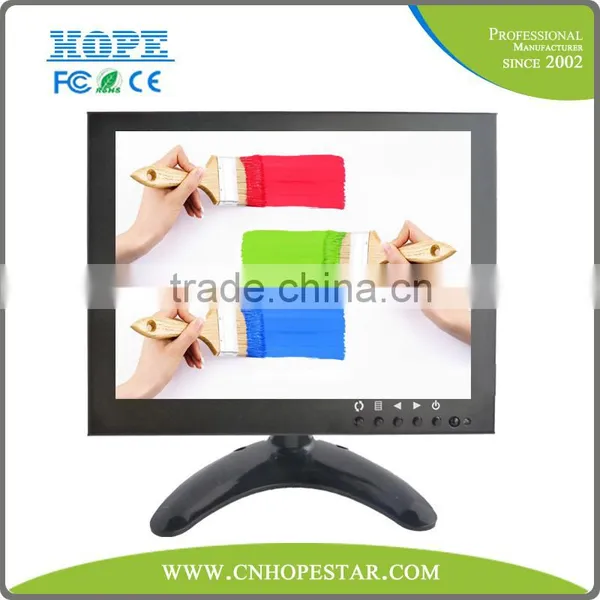 Square Size Wall Mount Desktop 8inch Wholesale 12 Volt dc Lcd Monitor photo-3