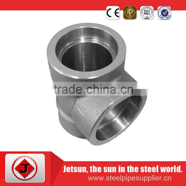 Professional Manufacture 316l Stainless Steel Threaded Tee photo-4