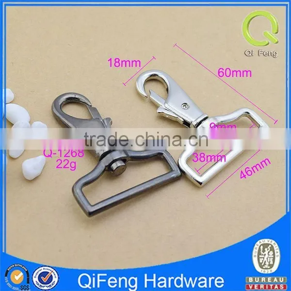 Q-1268 Craft Swivel Hooks ,snap Hook ,silver Bag Parts photo-2