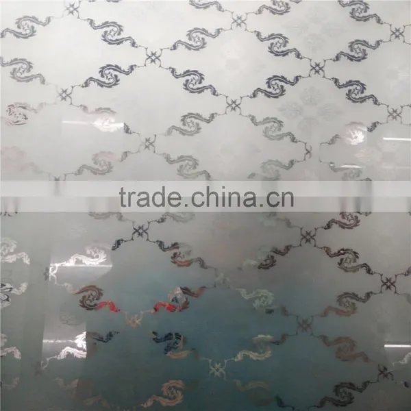 Biggest Art Glass Factories in China 4mm Shower Art Glass photo-3