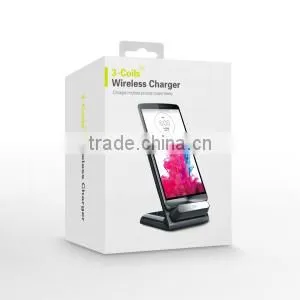 Qi Standard Magnetic Induction Wireless Stand Charger Desktop Wireless Charger photo-2