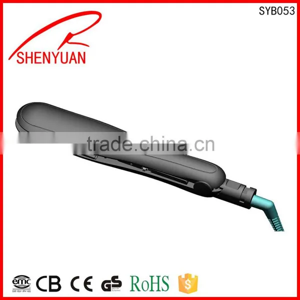 NEW Professional Hair Straightener Ceramic Coating Plate Flat Iron LED CE ROHS Approval Euro Market Wholesale Oem photo-2