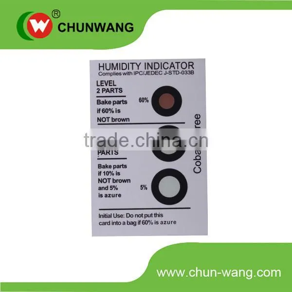 Good Quality 3 Dot Spots Sensititve Humidity Indicator Cards photo-3