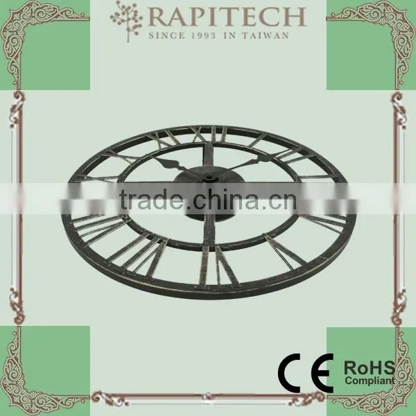 Indoor Outdoor Home Decorative Metal Wall Clock photo-2