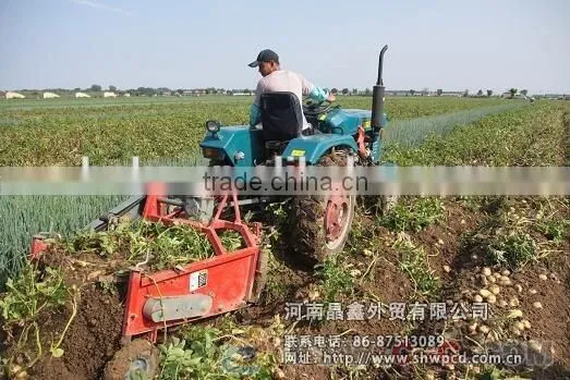 New Patato Garlic Carrot Tractor Harvester Machine photo-3