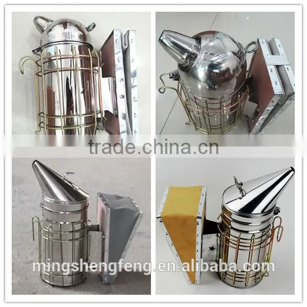 Manual Honey Bee Smoker/stainless Steel Bee Hive Smoker Price Beekeeping Equipment photo-2