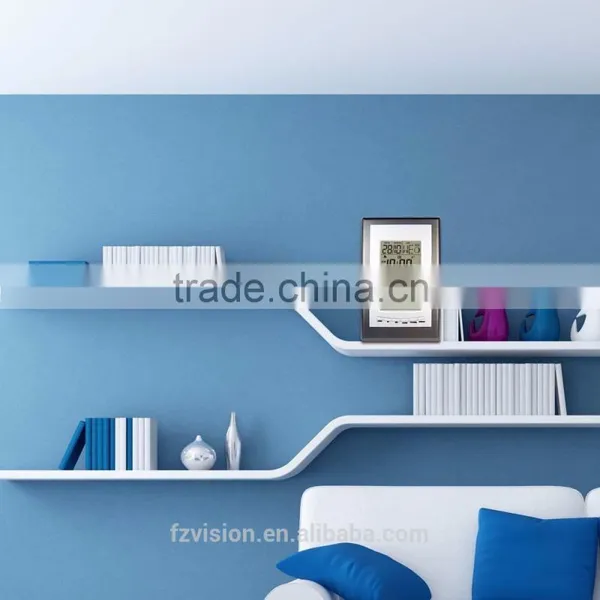 Wireless Weather Station RF RCC With Indoor Outdoor Thermometer Hygrometer Weather Forecast Alarm Clock 2 Transmitters photo-6
