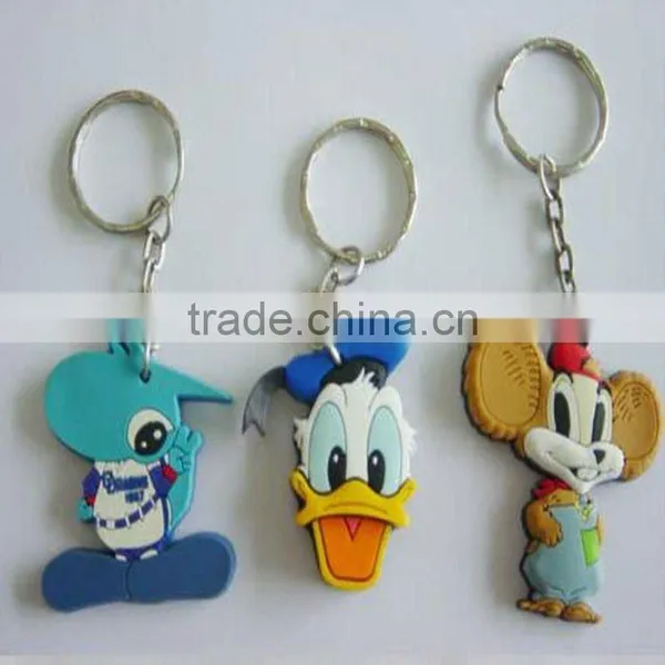 Soft PVC keychain