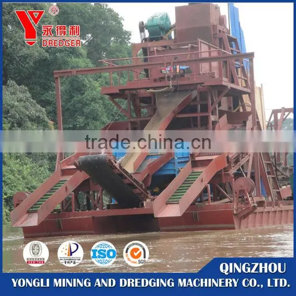 Gold Dredger With Bucket Chain Type and Pump Suction Type photo-3