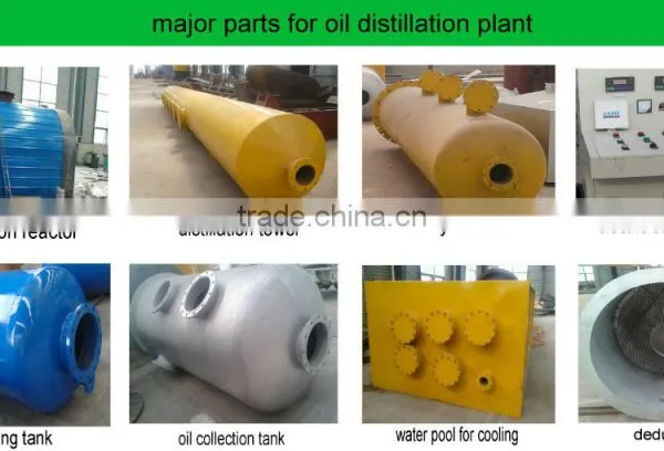 Most Advanced Used Oil Deodorization Plant/Engine Oil Purifier Distillation photo-5