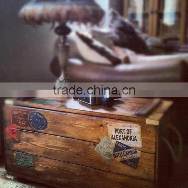 Retro Steamer Travel Storage Trunk photo-4