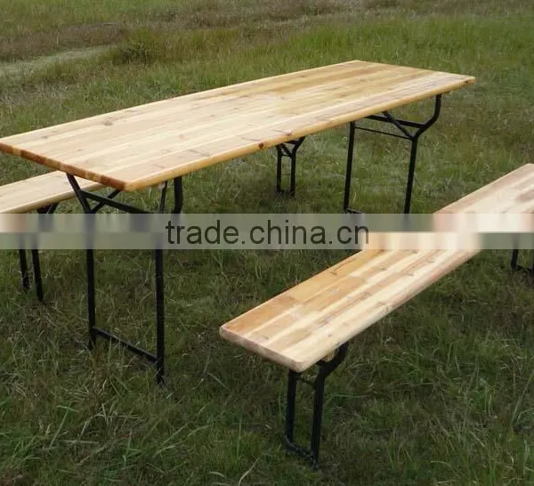 Beer Folded Table Beer Long Bench