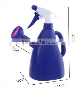 Wholesale Stock Colorful Plastic Dicephalous Dual Purpose Watering Pot photo-5