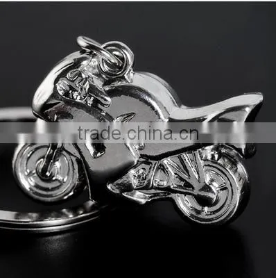 wholesale stock small order fashion modelling of motorcycle key chain