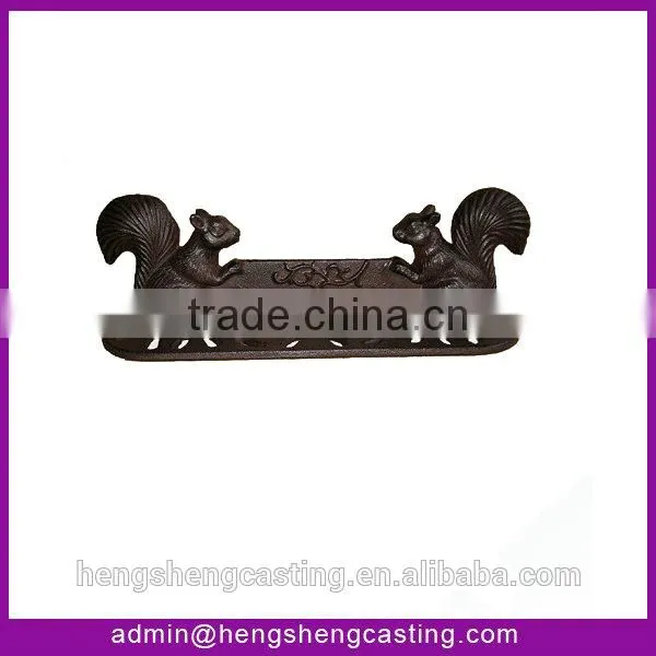 Cast Iron Shoes Scraper Squirrel