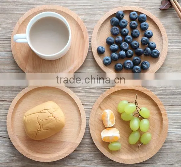 Best-selling Top Grade Natural-coloured Solid Beech Cup Mat photo-5
