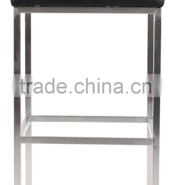 Factory Price Stainless Steel Frame Metal Type Chair Comfortable New Design High Bar Chair photo-5