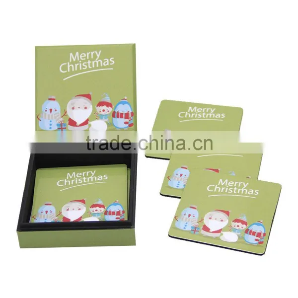 Christmas Gift Set / Set of Lacquer Tray, Coaster, Tissue Box, Table Mat photo-6