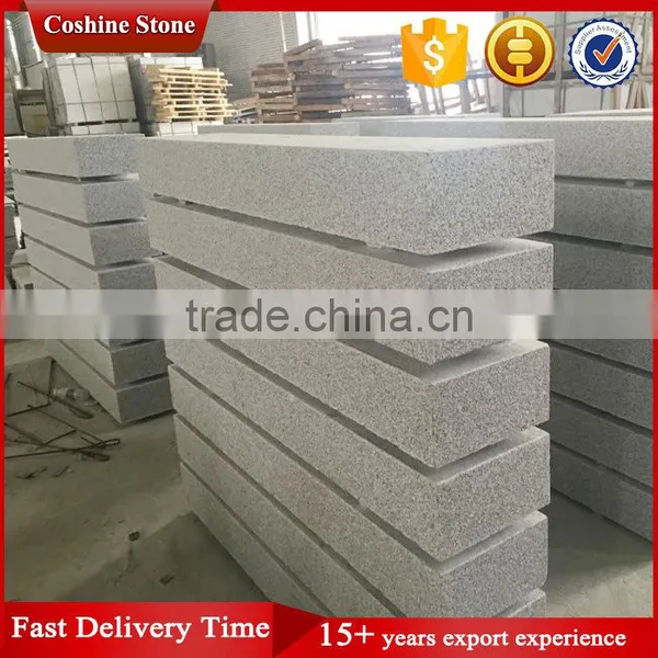 Landscaping Stone Hubei G603 Flamed Granite Kerbstone photo-4