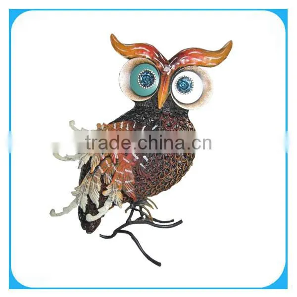 Owl Metal Sculpture