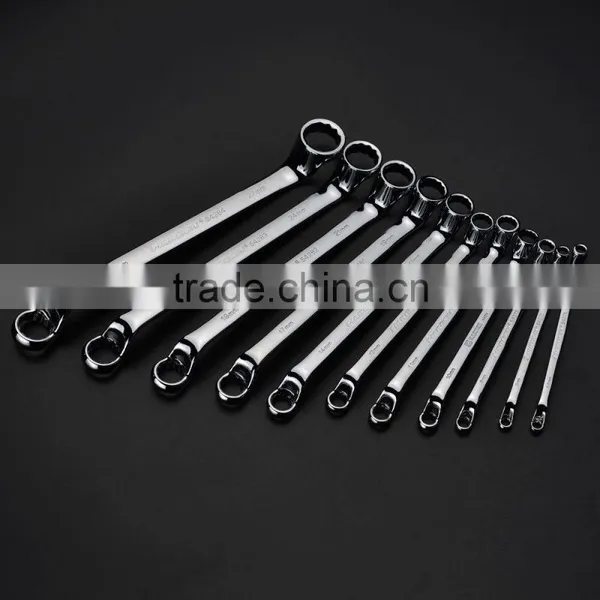 8pcs Ring Spanner Handle Tools High Quanlity Harden Spanner Wrench photo-6