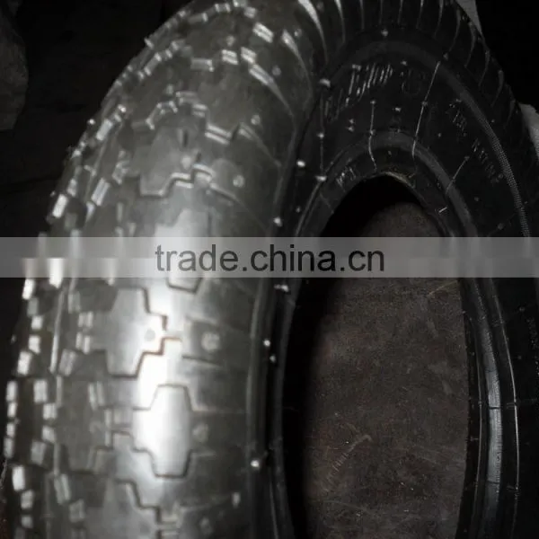 Wheelbarrow Tyre and Tube / Rubber Wheel 3.50-4 for Russia photo-2