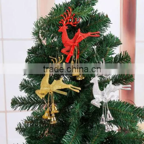 Home Christmas Tree Ornament Deer Chital Hanging Xmas Baubles Party Decoration photo-4