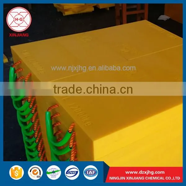 Hot Sale Black/yellow Lorry Crane Outrigger Pad photo-5