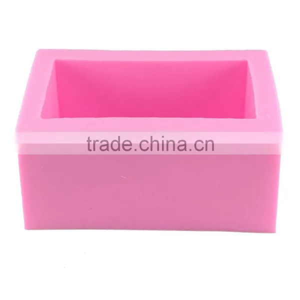 Silicone Soap Mold Fondant Cake Mold Die DIY Baking Tools Toast Thickened Large Rectangle 1688 Agent photo-3