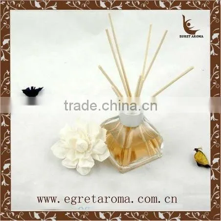 2015 New Arrival for Home Air Freshener Tent Shape Glass Diffuser Bottle With Rattan Sticks Reed Diffuser Glass Bottle photo-6