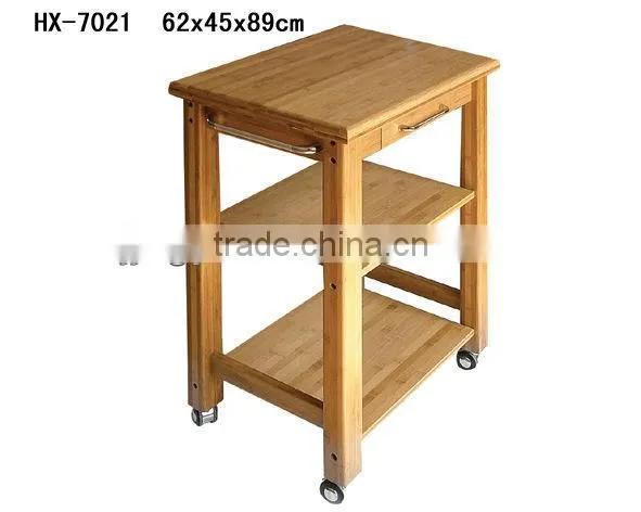 hot selling bamboo buffet car