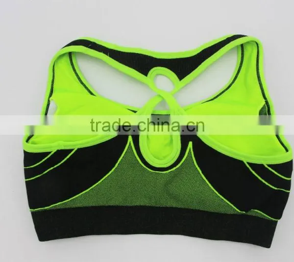 2016 Fashionable Style Sports Bra for Ladies/high Elastic Sports Bra photo-2