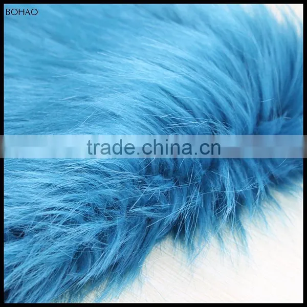 Factory Outlet Environmental High Quality Artificial Fox Fur Fabric photo-4