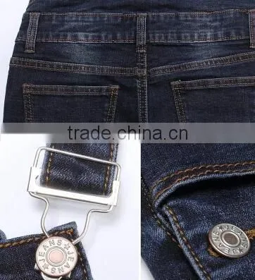 The Spring and Autumn Period and the New Removable Denim Overalls/ladies Loose Show Thin Jumpsuits photo-4