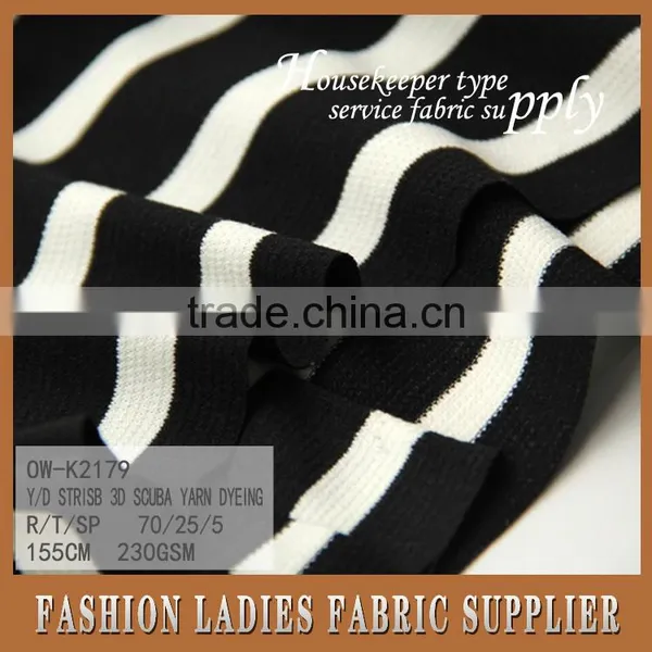 Y/D Stripe 3D Scuba Yarm Dyeing,wholesale for Used Clothing photo-4