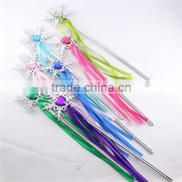 Plastic Snowflake Wand