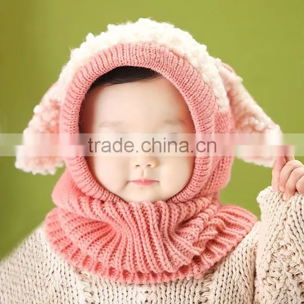 2014 Baby Boys Girls Children Knit Winter Warm Baby Snowman Hat SV012641 photo-4