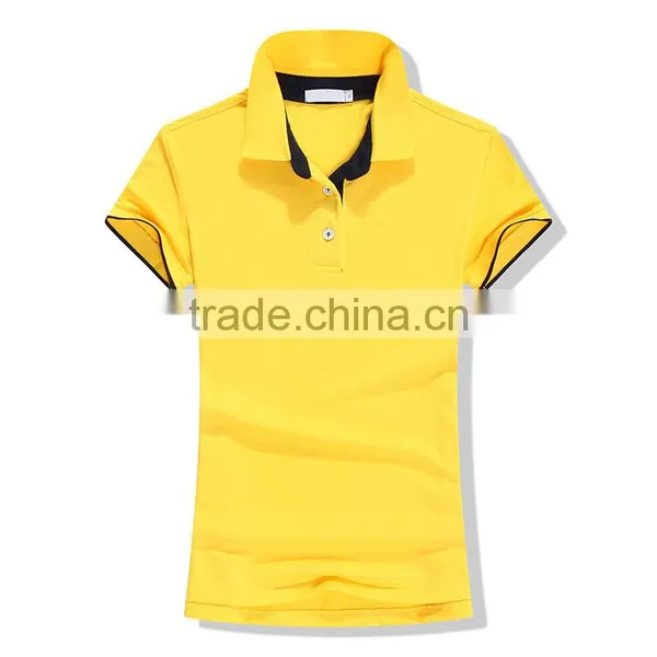 Fancy Design Custom Wholesale Women Slim Fit Sport Polo Shirt photo-3
