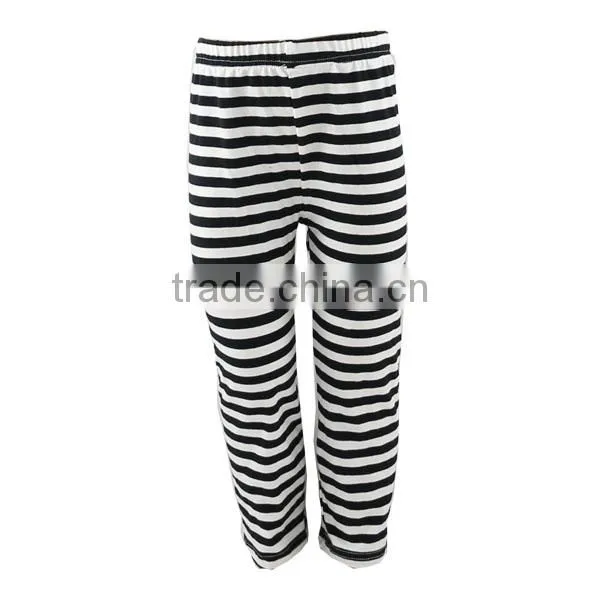 2017 Fall Baby Cotton Knit Striped Girls Boutique Kids Clothes Plus Size Pants photo-2