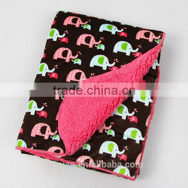 Wholesale Cheap Coral Fleece Baby Blanket , Design Baby Swaddle Blanket Custom Print Blanket photo-6