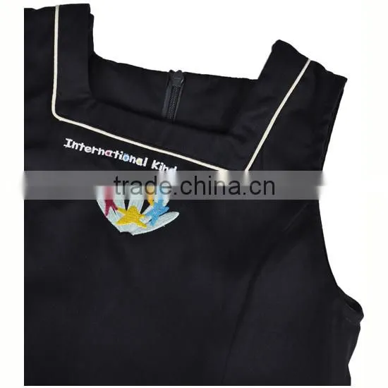 School Uniform Factory Good Quality Beautiful Pinafor School-uniform Sample photo-4