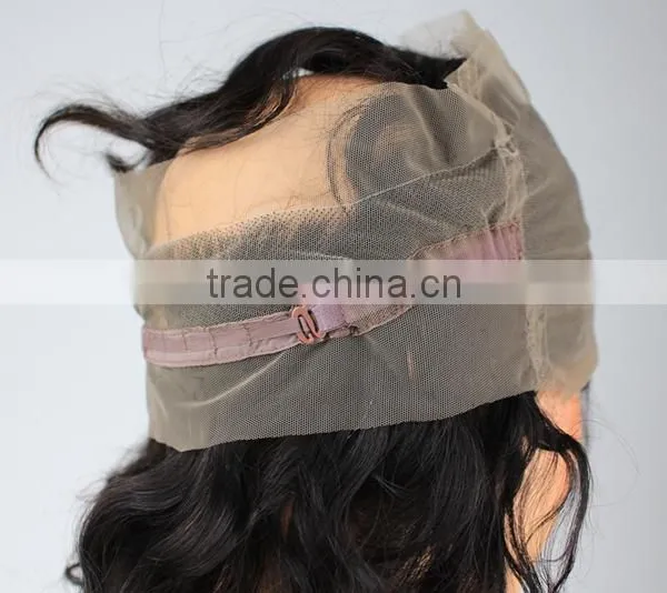 Brazilian Body Hair Extension 360 Lace Frontal Closure photo-6