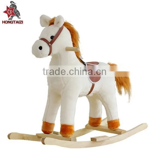 High Quality Chrisha Playful Plush Rocking Horse