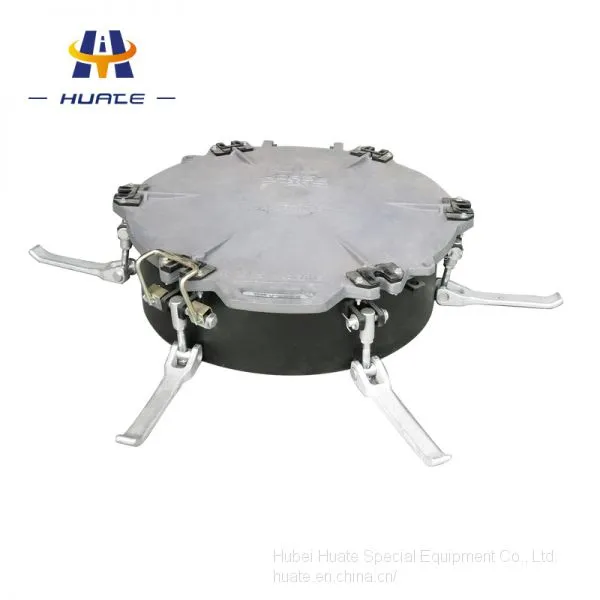 Aluminium Alloy Six Claw Quick Openning Manhole Cover Powder Tank Truck Manhole Covers