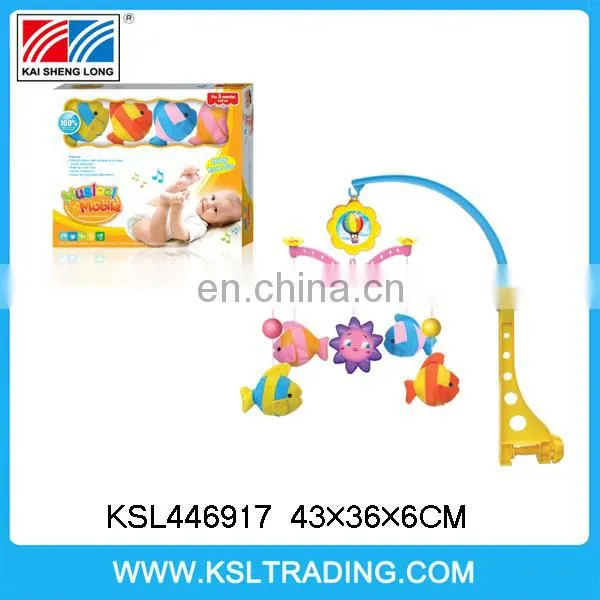New Design Educational Rotating Baby Musical Mobile photo-3