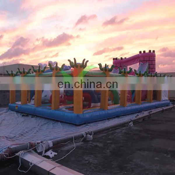 Factory Price Brand New High Quality Inflatable Ocean Theme Trampoline photo-3